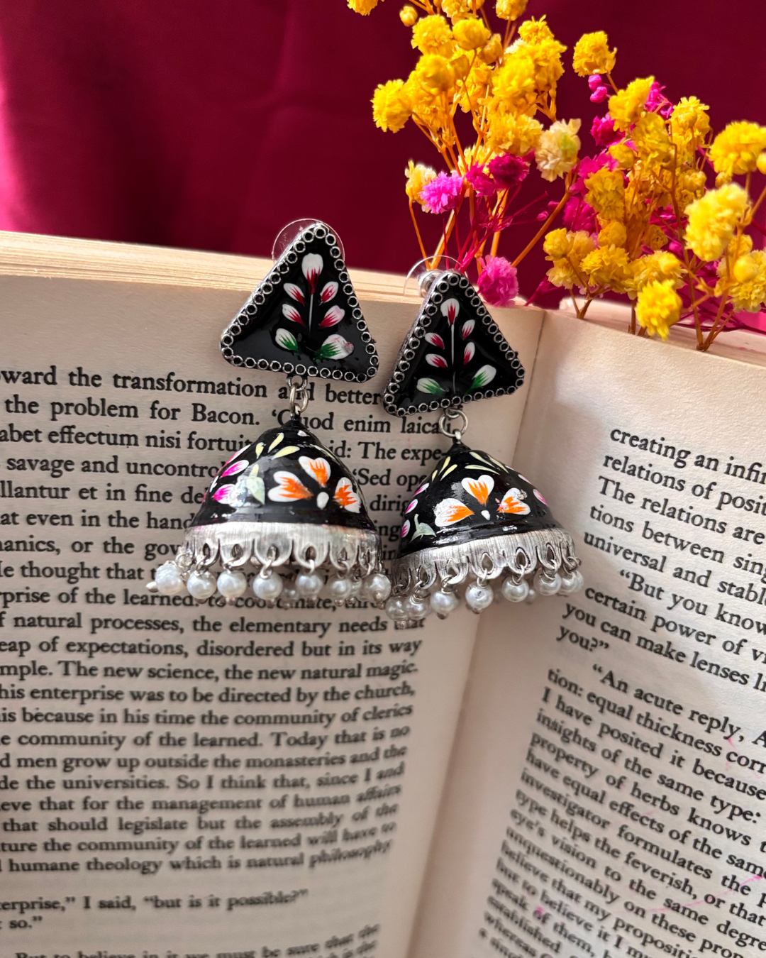 Hand Painted Jhumka