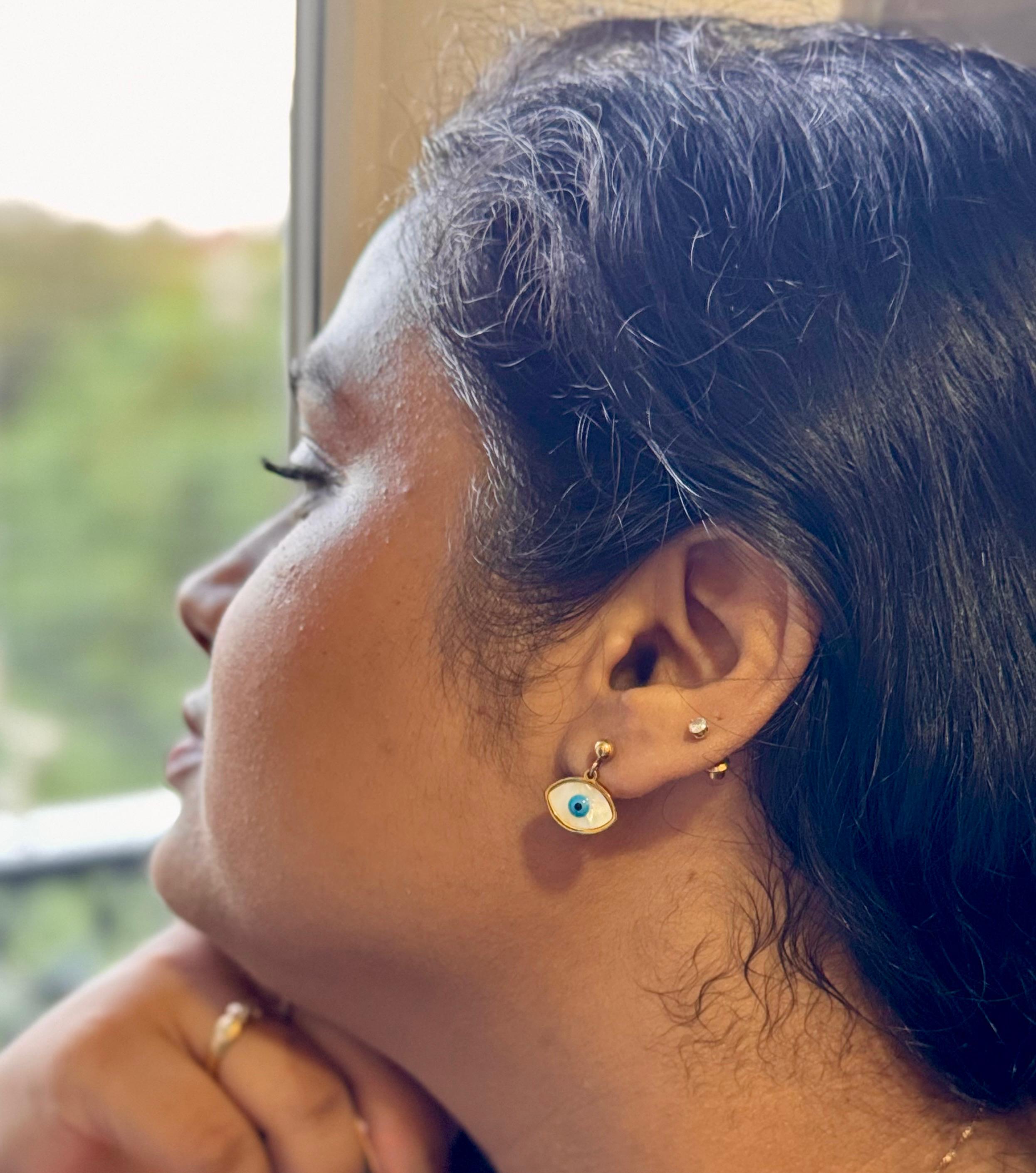 Evil Eye Earring
