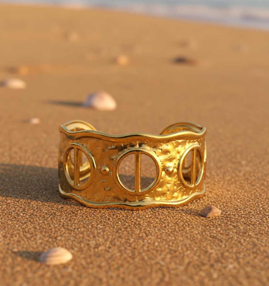 Elegant Classic Wide Bracelet