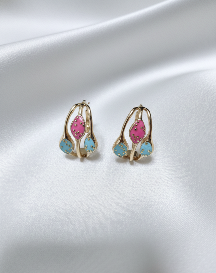 Color Bomb Enamel Studs
