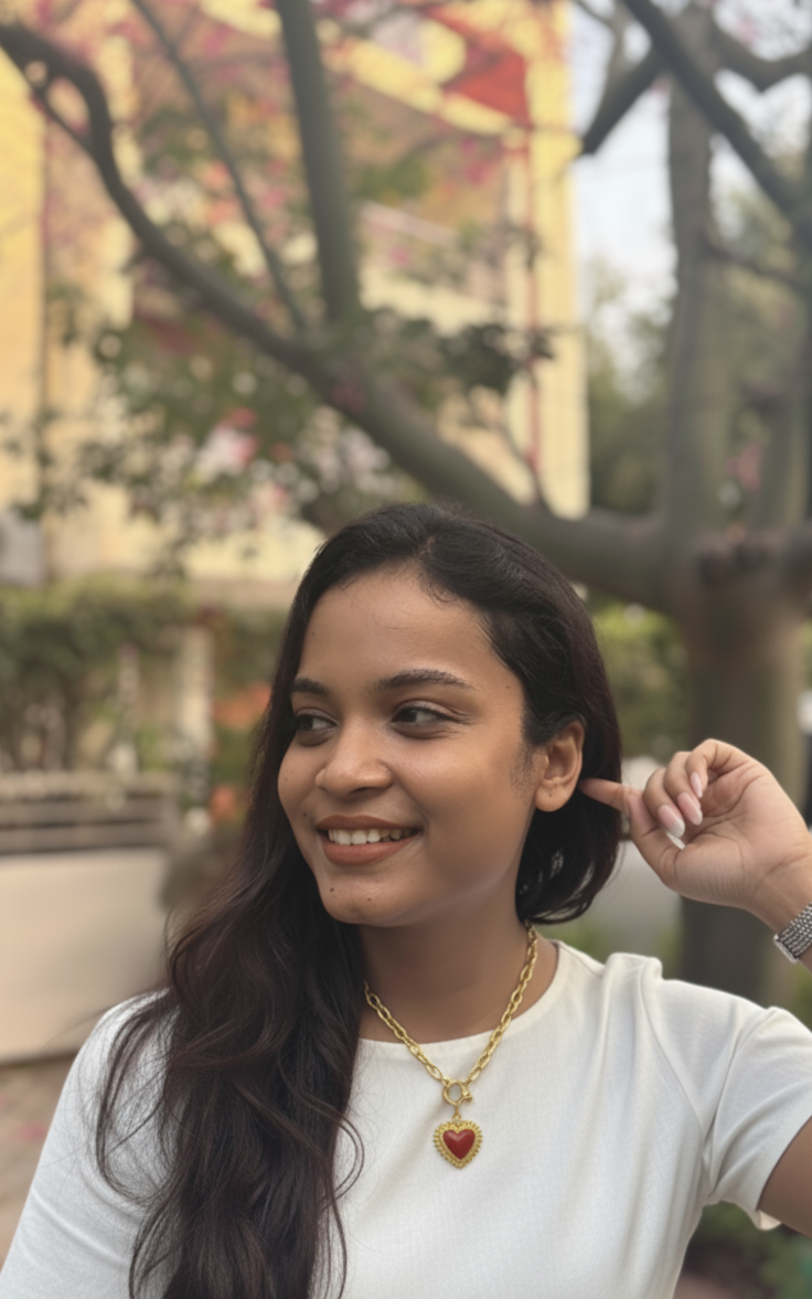 Heart Shaped Pendant Necklace