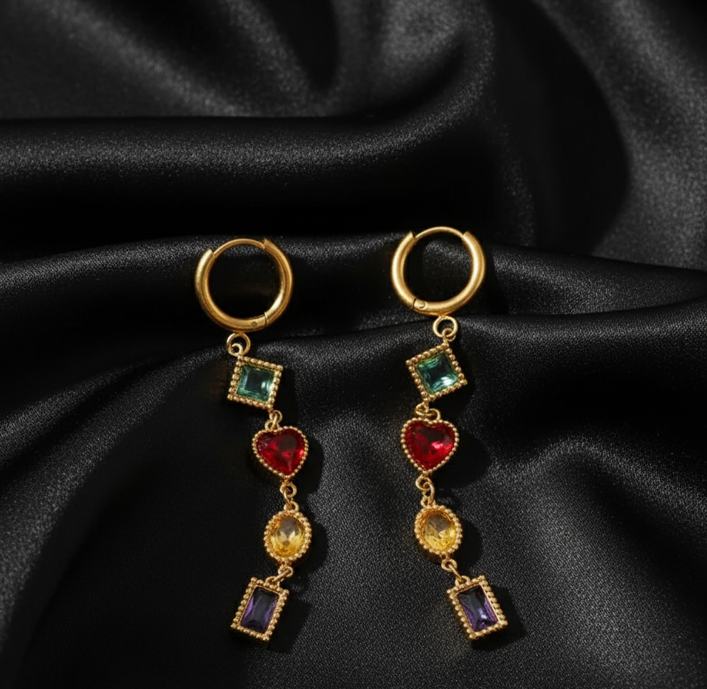 Charm Drop Earrings