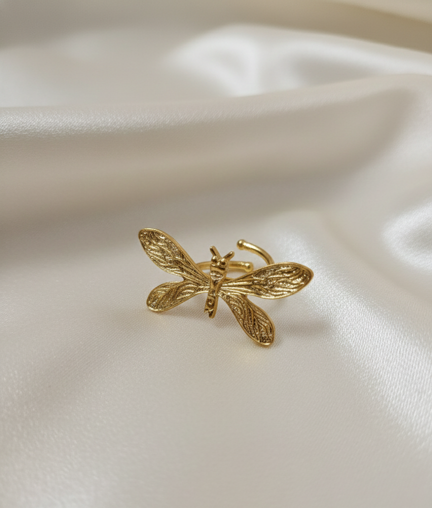 Golden Wing Ring