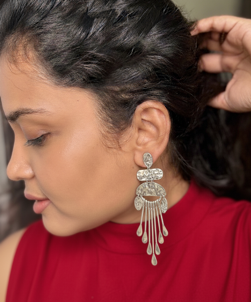 Retro Long Drop Earring