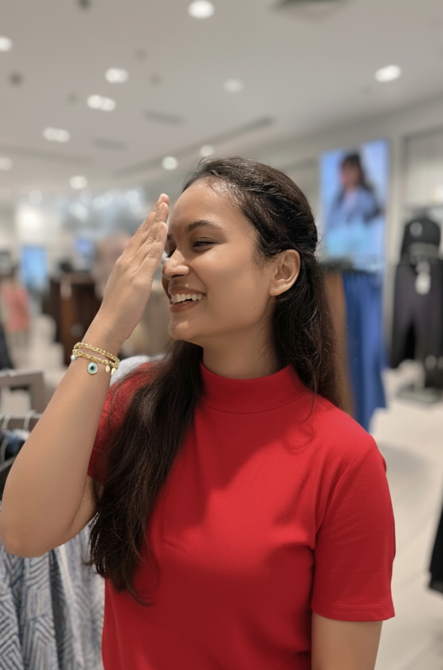 Evil Eye Double Layered Bracelet