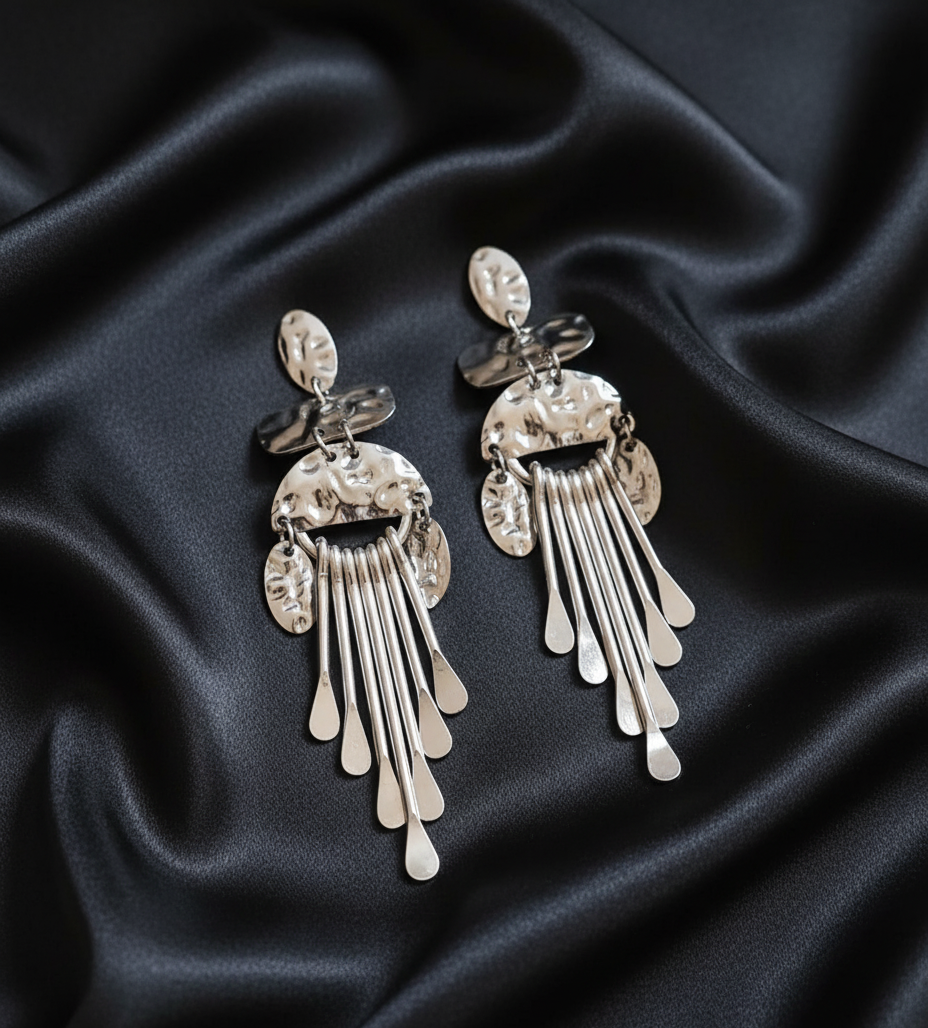 Retro Long Drop Earring