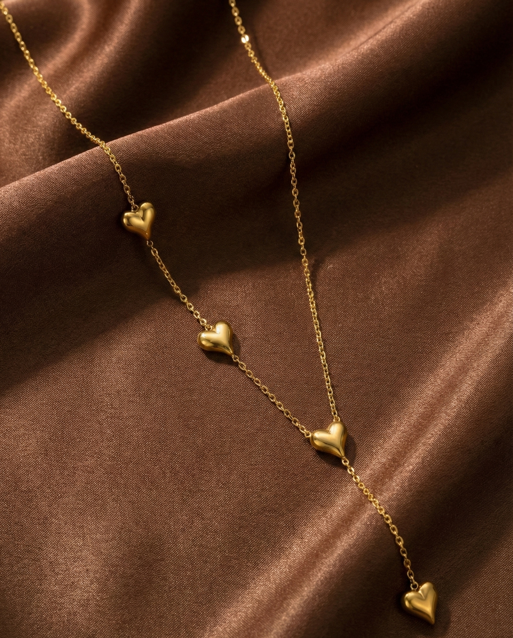 Heartline Cascade Necklace