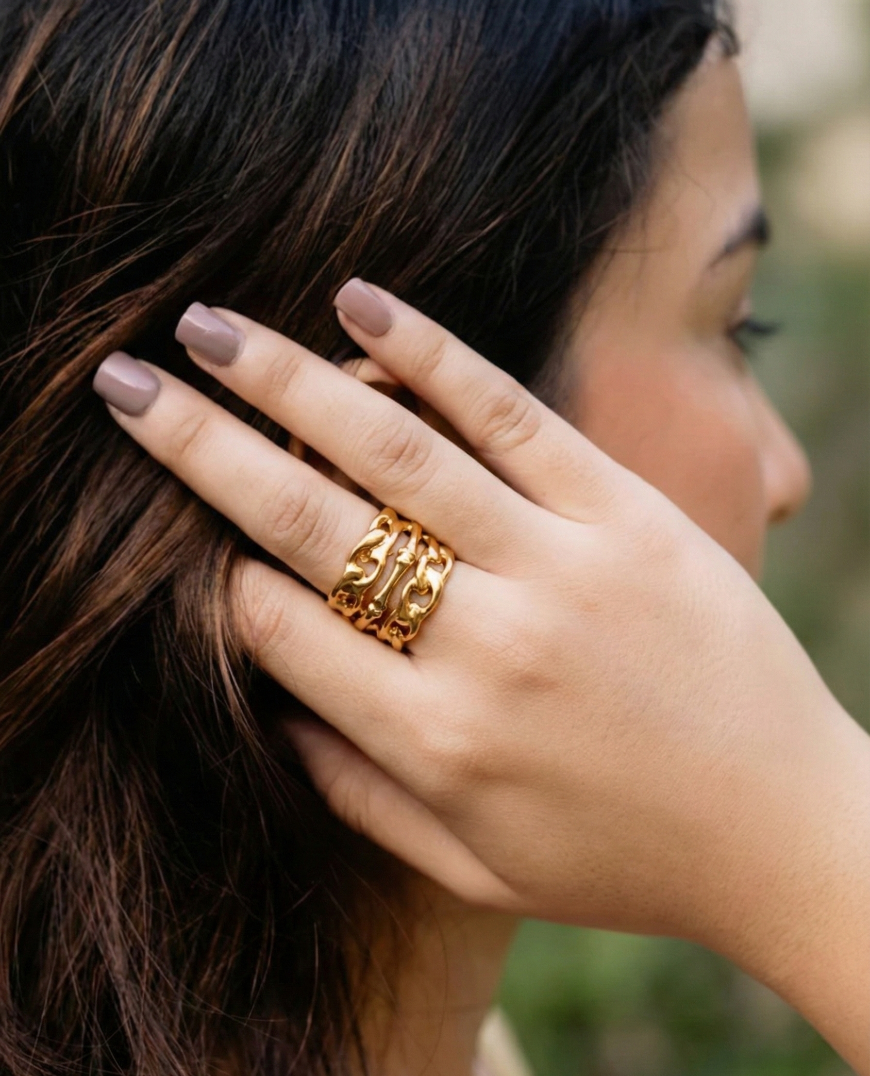 Link Luxe Ring