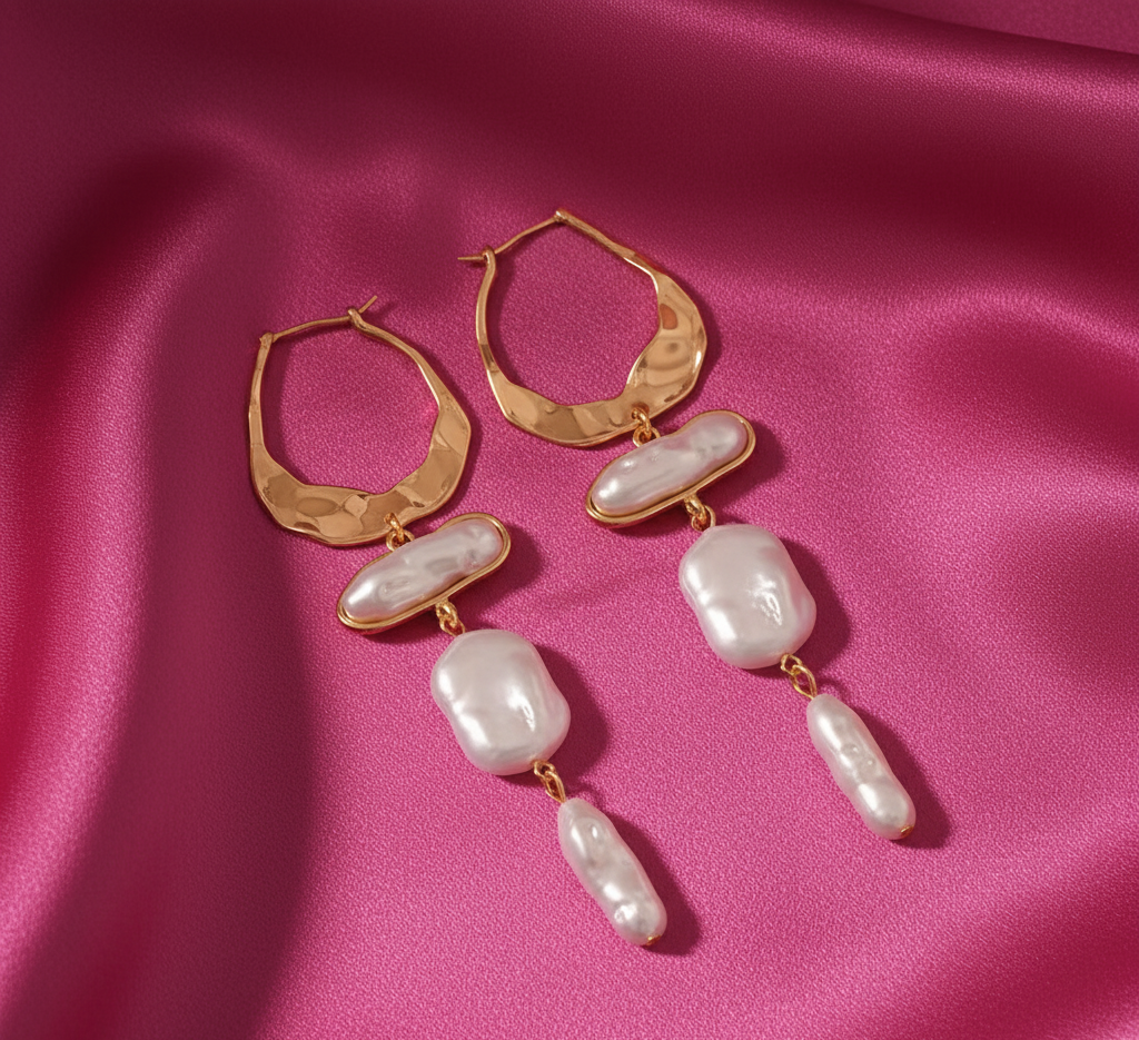 Roman Style Artistic Copper Earrings