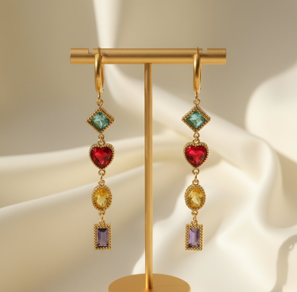Charm Drop Earrings