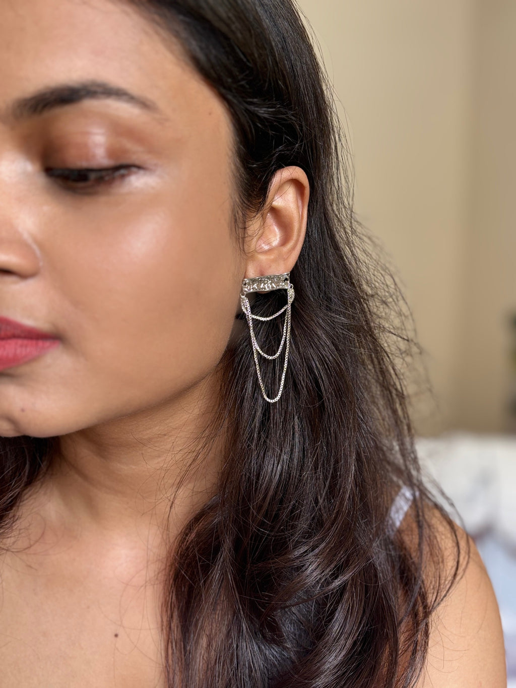 Chain Layered earring