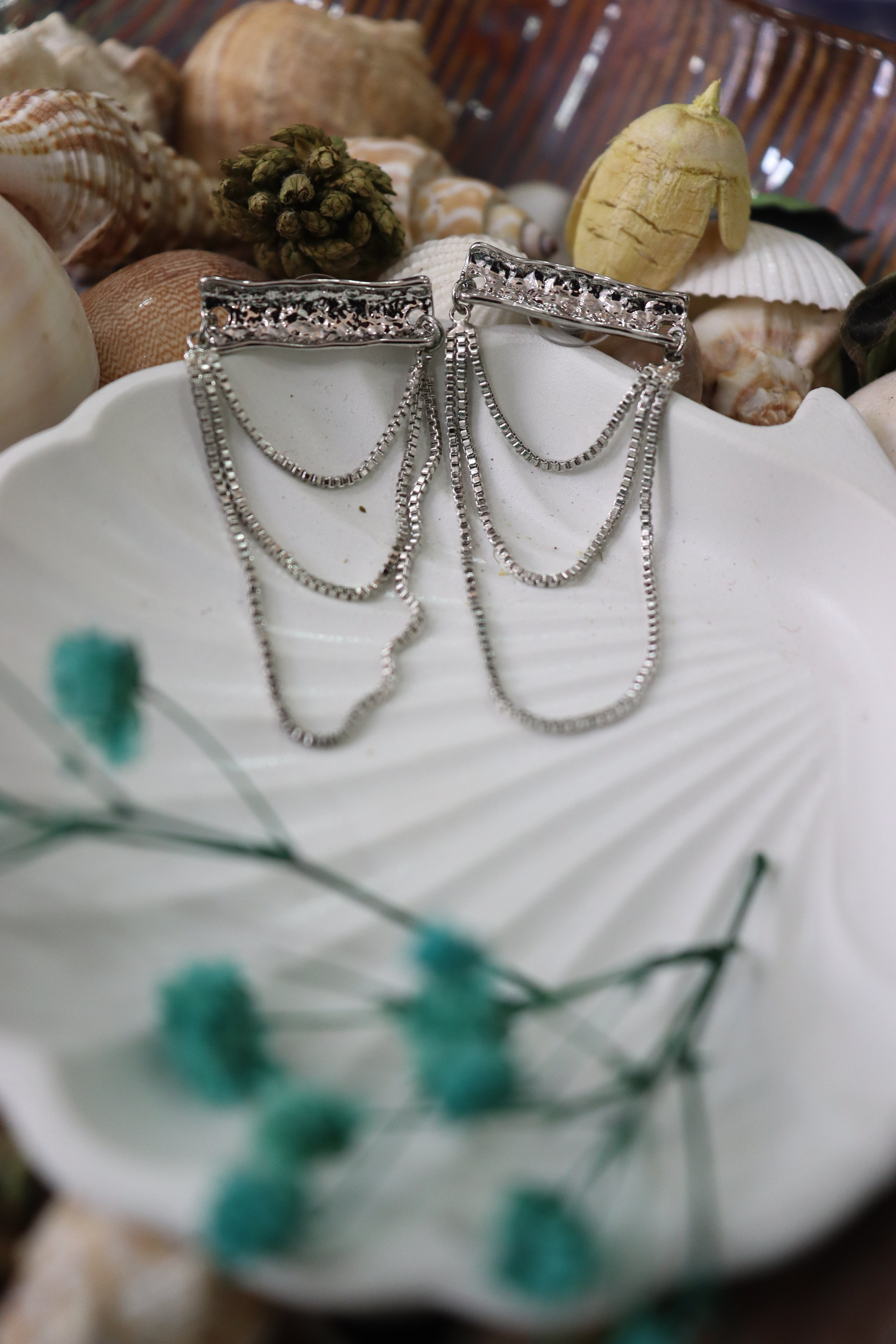 Chain Layered earring