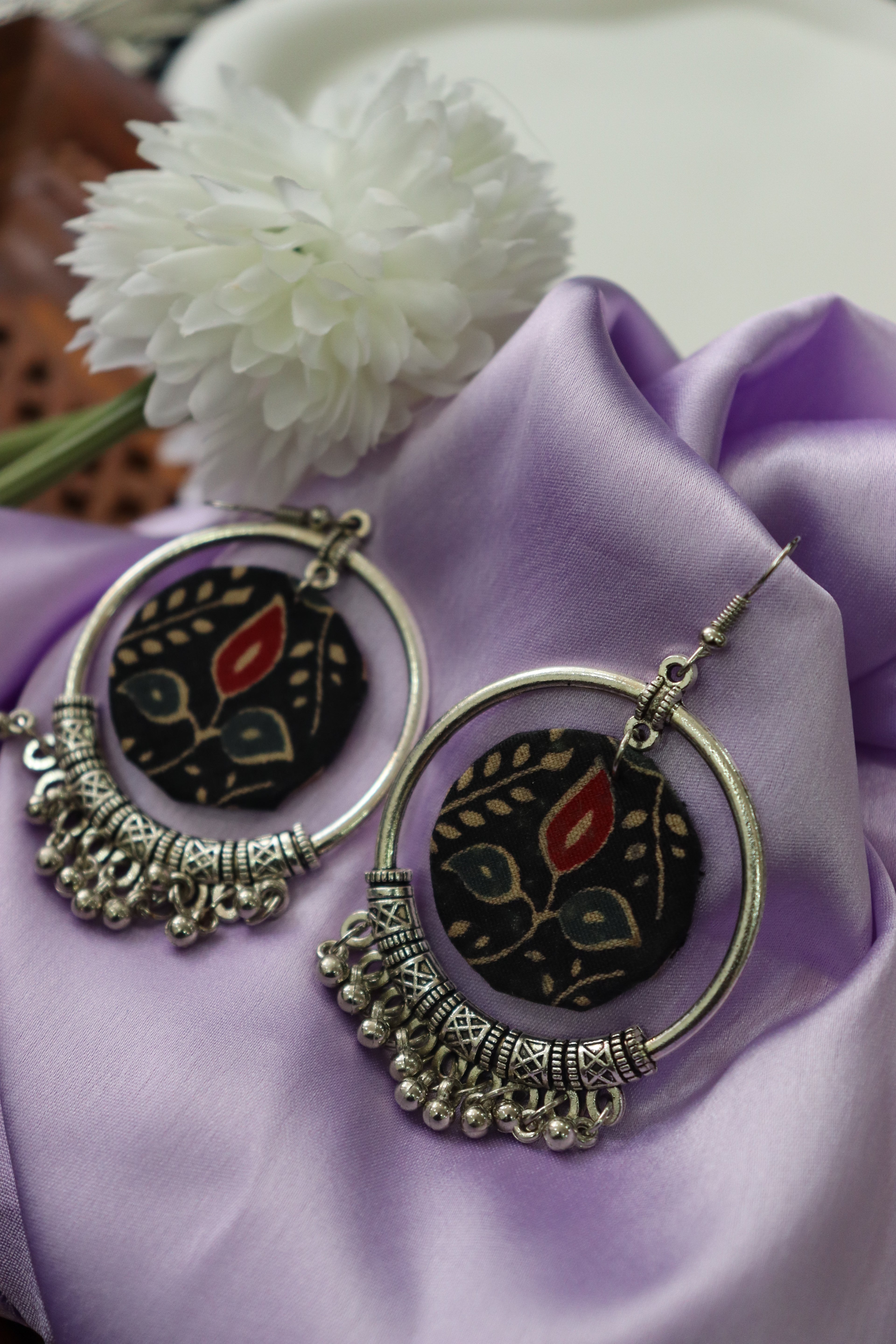 Kalamkari Chand Bali