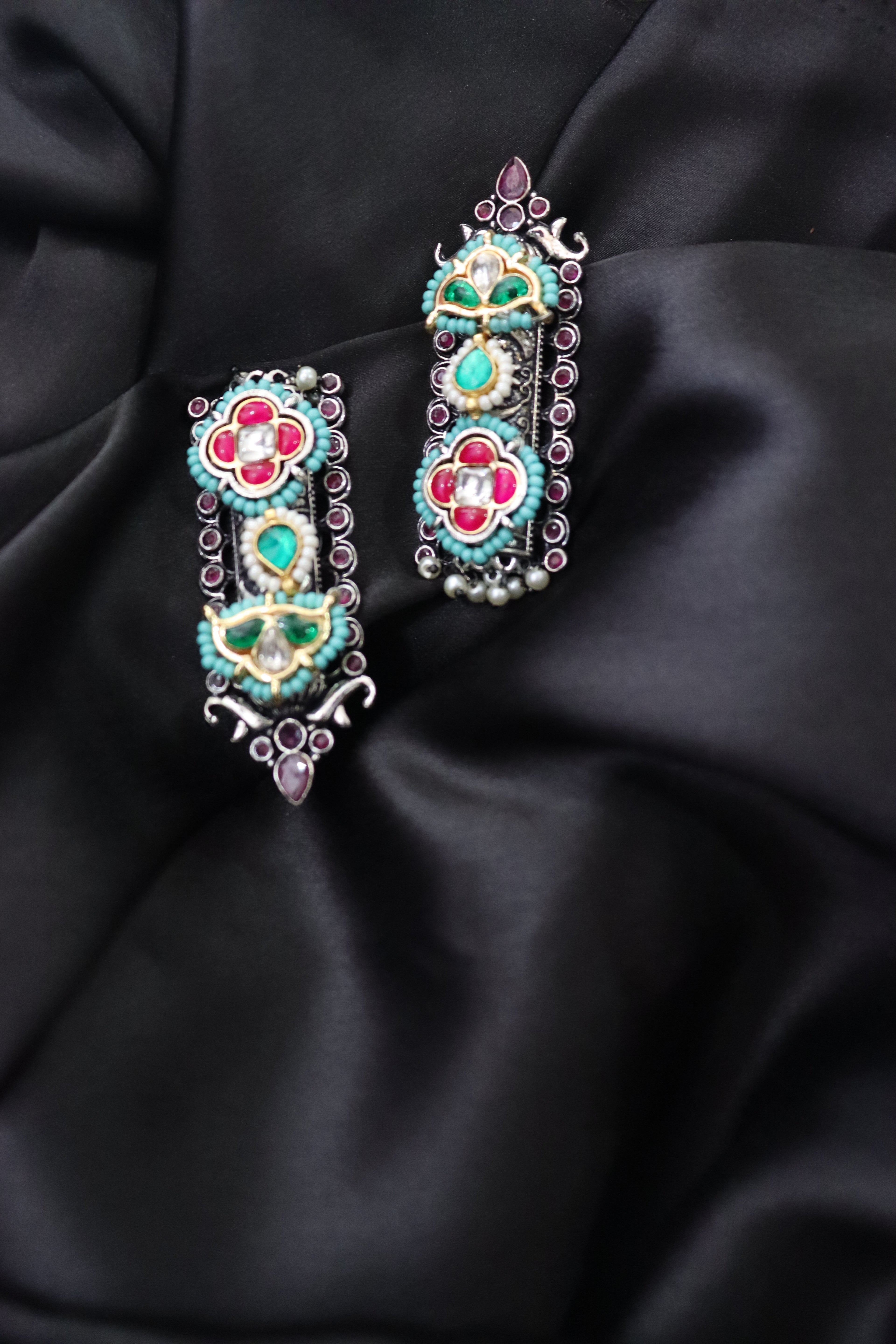 Mystic Meena Bar Earrings