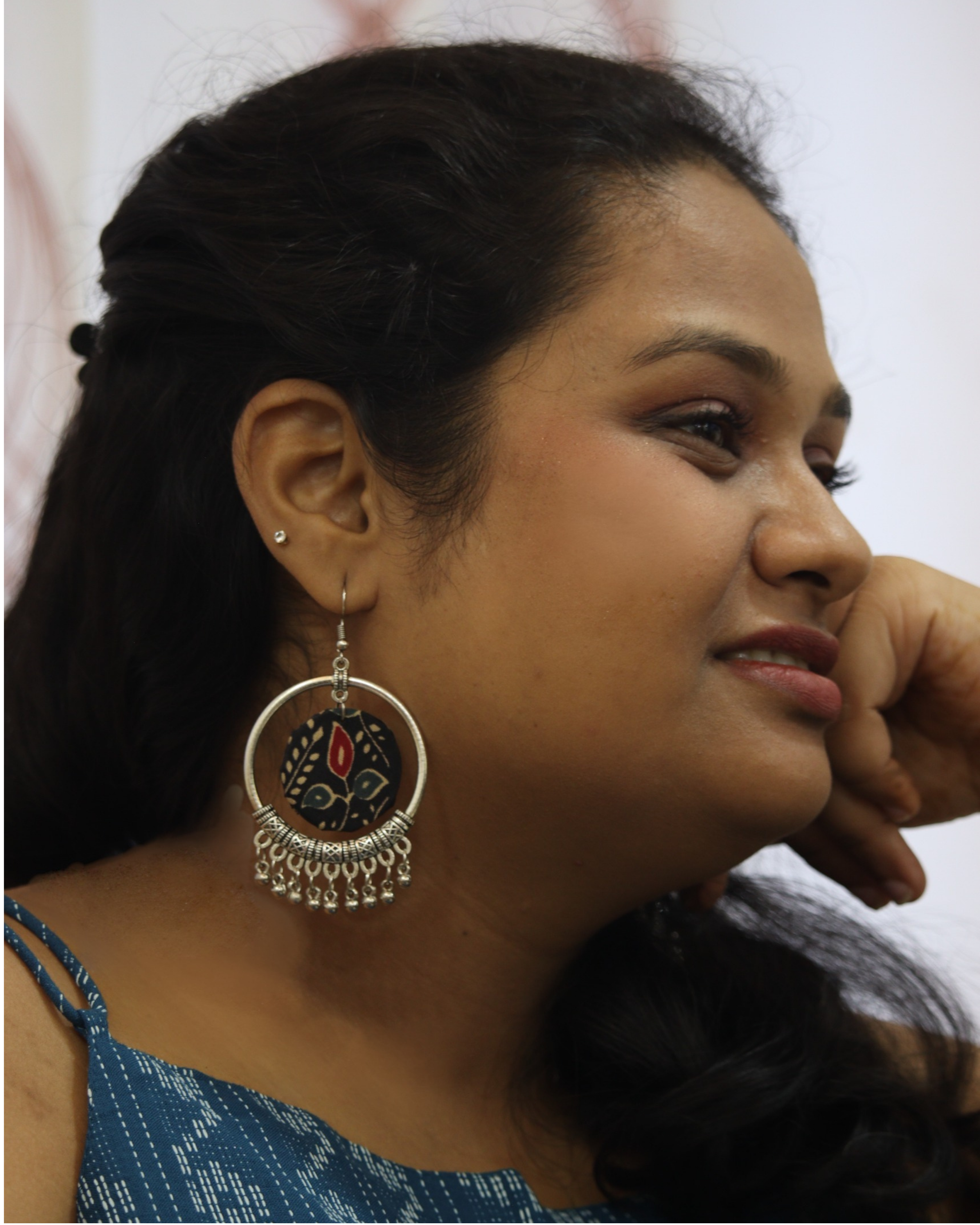 Kalamkari Chand Bali