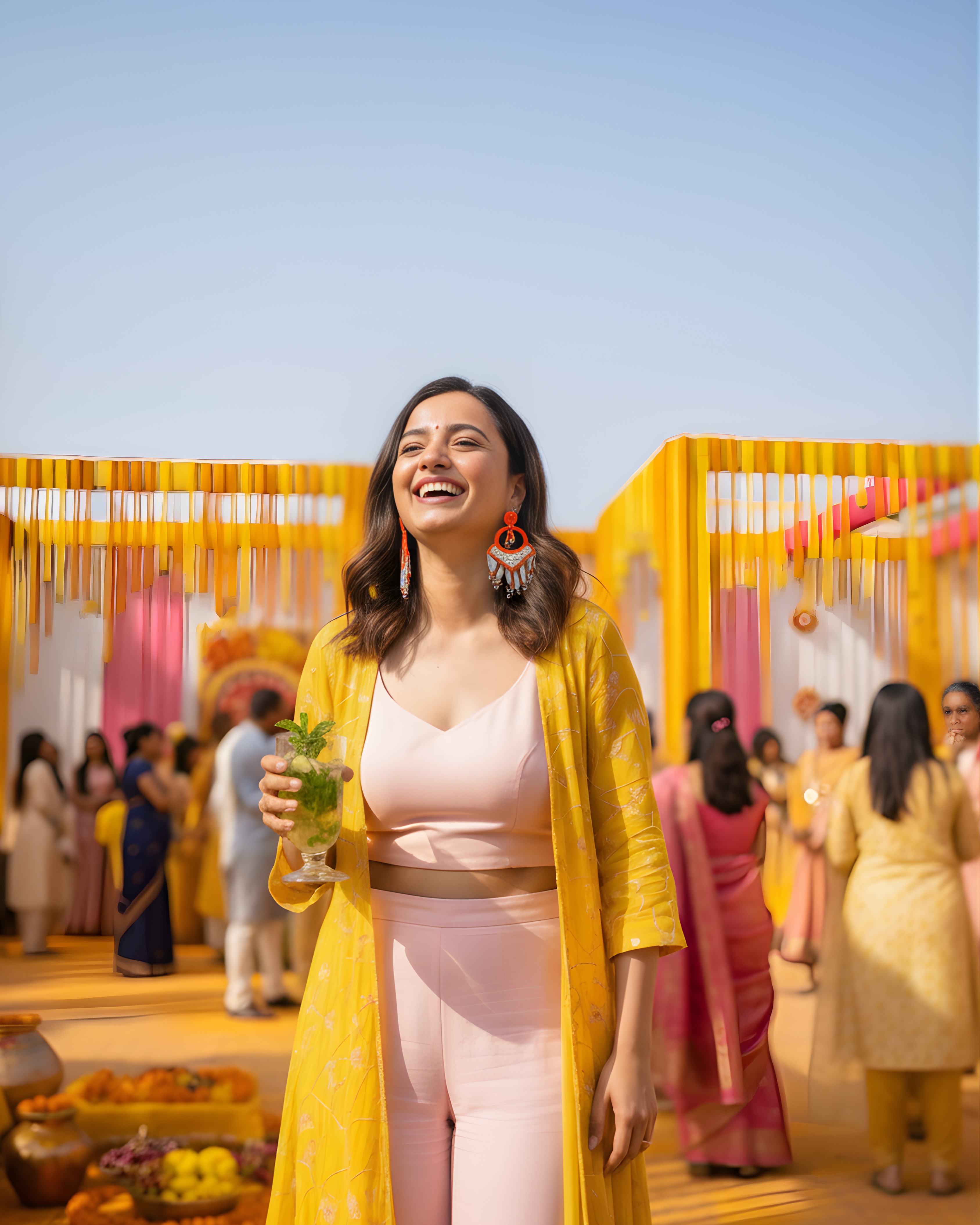 Scarlet Swing Danglers