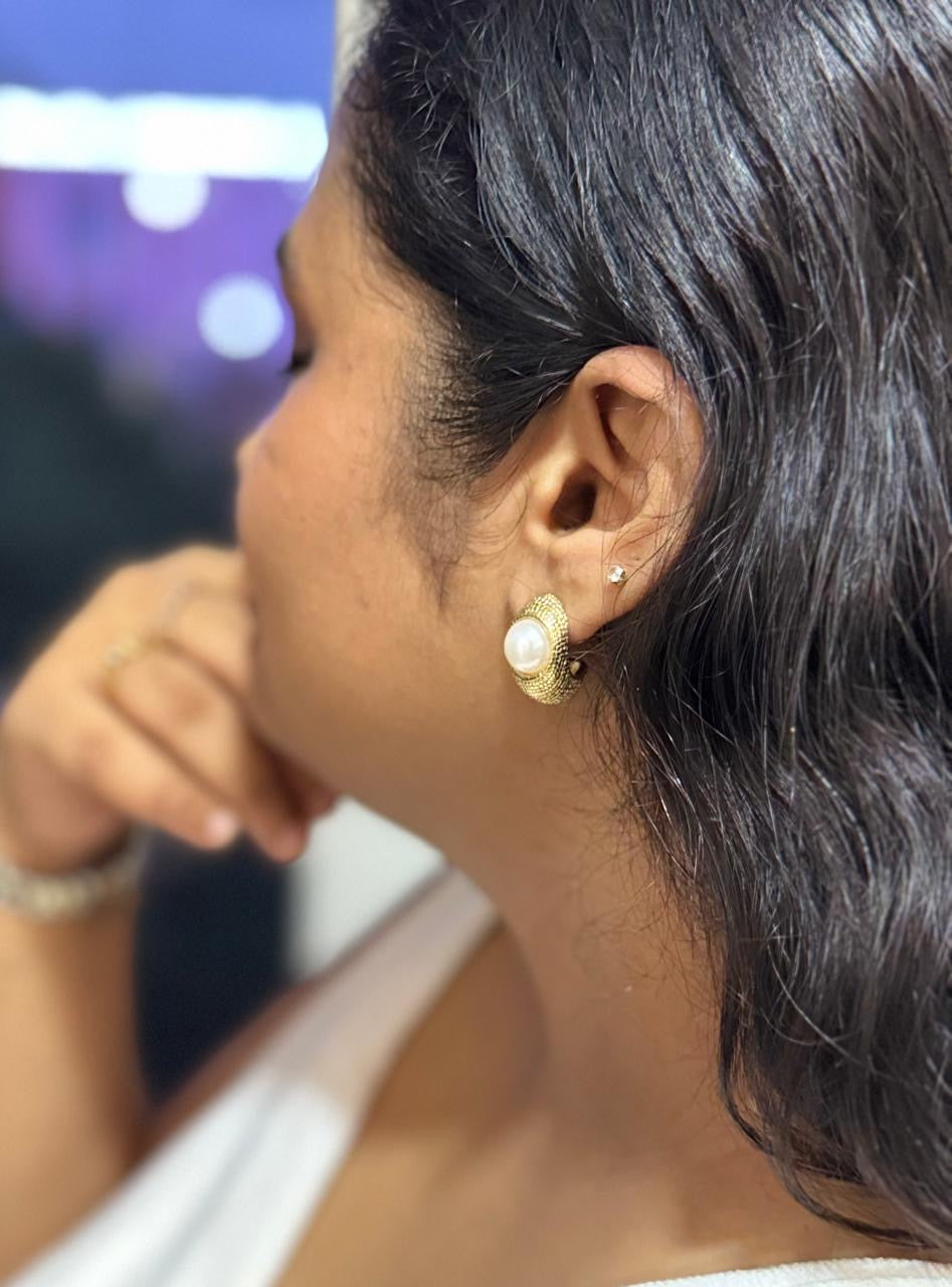Pearl Armour Earrings