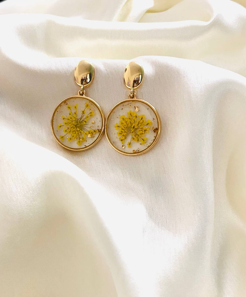 Floral Drop Earring