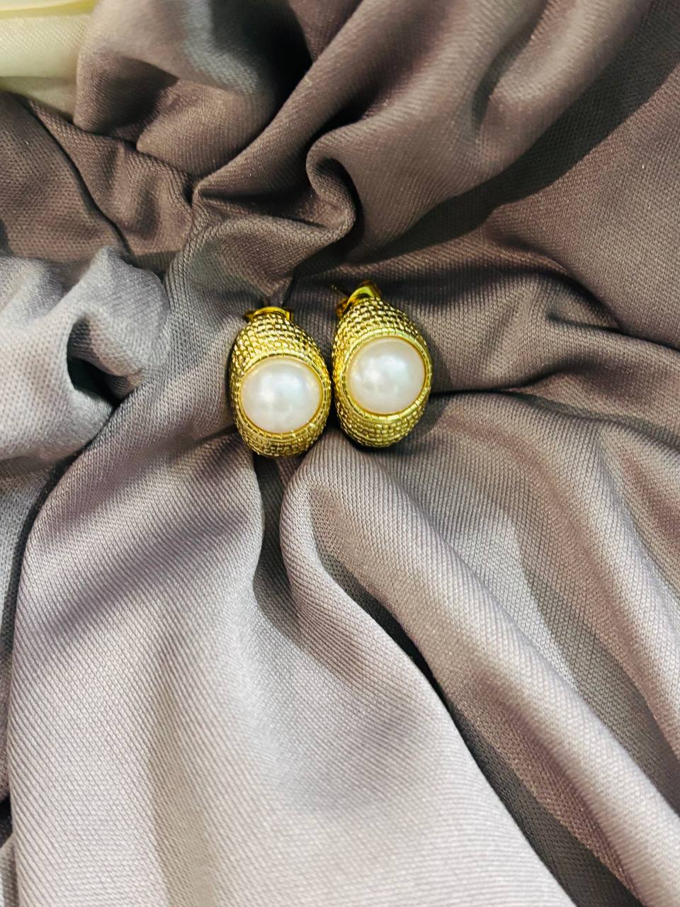 Pearl Armour Earrings